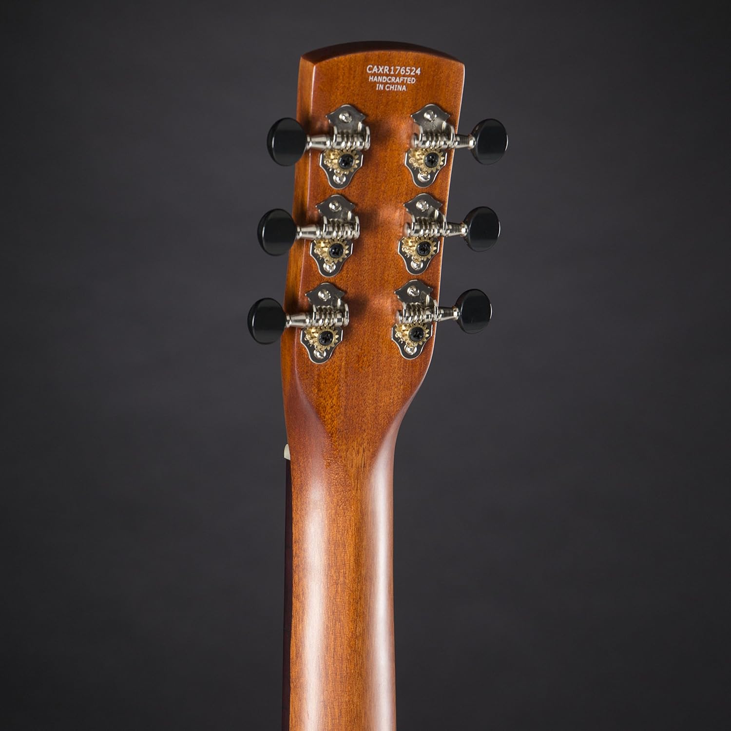 Gretsch G9200 Boxcar Round-Neck, Mahogany Body Resonator - Natural, Padauk Fingerboard
