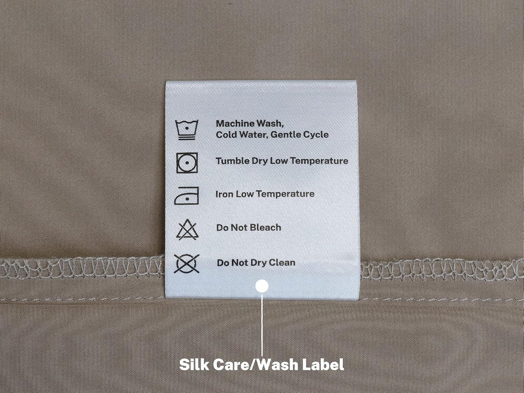 Silk Pillow Cases 2 Pack - 30 Momme Grade 6A Pure Mulberry Silk with Zipper - Cooling Hypoallergenic for Hair & Skin (Taupe, King)