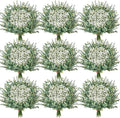Serwalin 300 Pcs Mixed Artificial Eucalyptus Stems，Babys Breath Artificial Flowers Bulk with Artificial Fake Greenery Stems for Wedding DIY Bouquets Floral Arrangement Home Decor