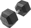 Lifeline Fitness Hex Dumbbells, Rubber Wrapped Hex Dumbbells, Premium Quality, Ergonomic Knurled Handle, Dumb Bells for Exercise, Home Gym Exercise Weights