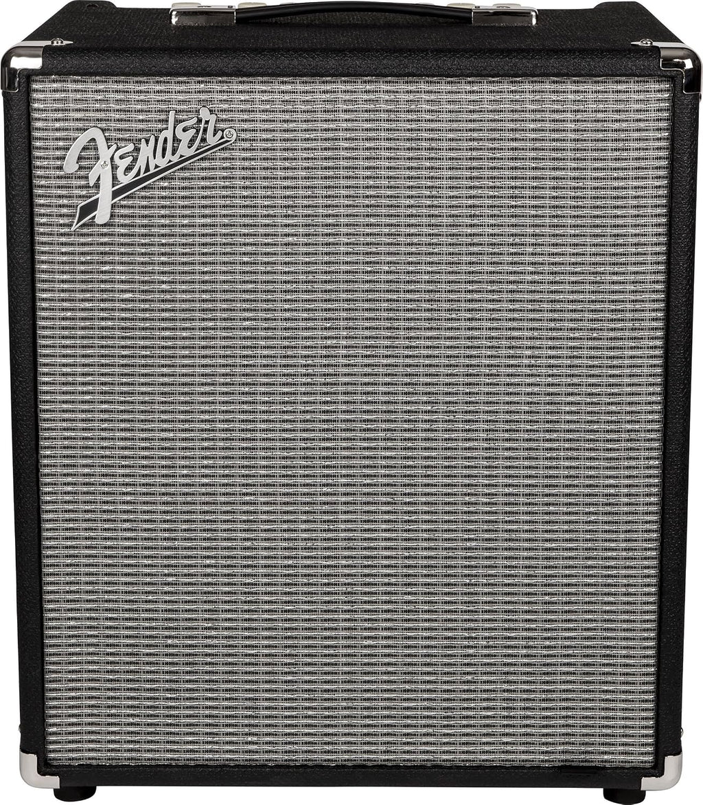 Fender Rumble 100 V3 Bass Amp for Bass Guitar, 100 Watts, with 2-Year Warranty 12 Inch Eminence Speaker, Overdrive Circuit, Tone Voicing, Effects Loop and Direct XLR Output