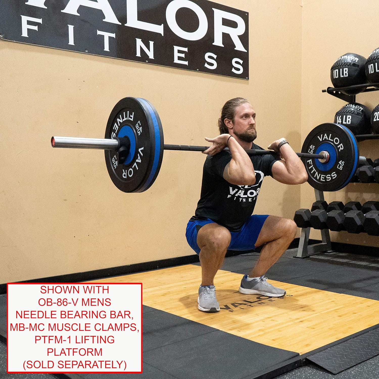 Valor Fitness Olympic Bumper Plate Pro - Weight Plates - Lifting Strength Conditioning Cross Training Workouts – Sold in Singles, Pairs, Sets - Workout Equipment