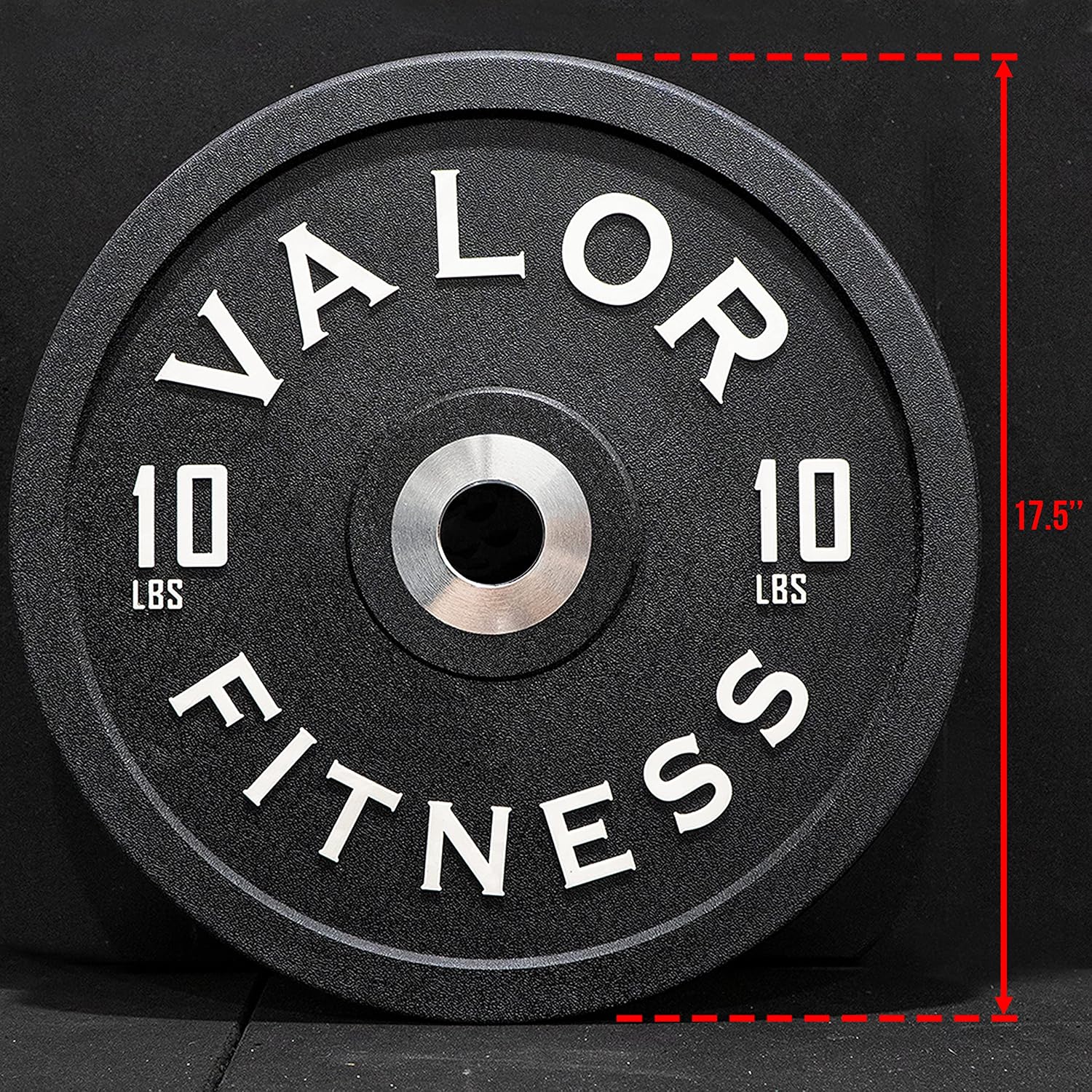 Valor Fitness BPPU Poly Urethane Bumper Plates for Cross Training, Olympic Weight Lifting, and Power Lifting - Color Coded, Multiple Weight Plates Options Available